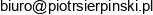 Piotr Sierpinski Email 1