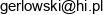 Gerlowski Radoslaw P H U Gerlowski Email address