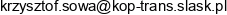 Przedsiebiorstwo Wielobranzowe Kop Trans Krzysztof Sowa Email address