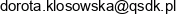 Qsdk Dorota Klosowska Email address
