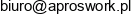 Aproswork Adres e-mail