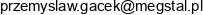 Megstal Przemyslaw Gacek Email address