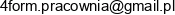 Patryk Fleiszer 4 Form Pracownia Projektowa Email address