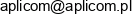 Aplicom Uslugi Informatyczne I Biurowe Tomasz Sojka Email address