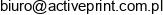 Activeprint Ewelina Wojtalik Email address