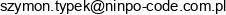 Ninpo Code Szymon Typek Adres e-mail