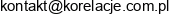 Korelacje Maciej Kaminski Adres e-mail