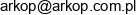Arkop Inzynieria Spolka Z Ograniczona Odpowiedzialnoscia Email address