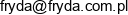 Przedsiebiorstwo Fryda Andrzej Fryda Adres e-mail