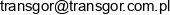 Transgor Adres e-mail