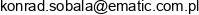 Ematic Konrad Sobala Email address