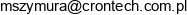 Crontech Marcin Szymura Email address