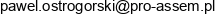 Pawel Ostrogorski Pro Assem Email address