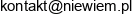 Nie Wiem W Likwidacji Adres e-mail