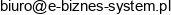 E Biznes System Email 1