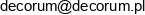 Decorum Architekci Email 1