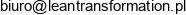 Lean Transformation Email address