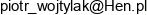 Specjalistyczna Praktyka Lekarska Gabinet Kardiologiczny Piotr Wojtylak Email address