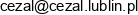 Przedsiebiorstwo Zaopatrzenia Lecznictwa Cezal Lublin Z Siedziba W Lublinie Email address