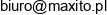 Maxito Spolka Z Ograniczona Odpowiedzialnoscia Email address