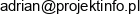 Projekt Info Adres e-mail