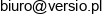 Versio Software Email address