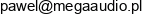 Mega Audio Adres e-mail