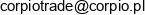 Corpio Trade Email address