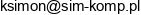 Simon Krzysztof Michal F H U Sim Komp Email address