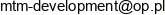 Mtm Development Polska Adres e-mail