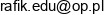 Akademia Ruchu Rafik Rafal Rucki Email address
