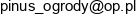 Firma Ogrodnicza Pinus Jerzy Slezak Adres e-mail