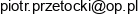 Dapp Piotr Przetocki Email address