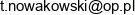 To No Tomasz Nowakowski Email address