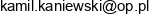 Mk Inwestycje Kamil Kaniewski Adres e-mail