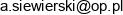 Arek Arkadiusz Siewierski Email address