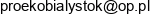 Proeko Biuro Projektowo Badawcze Lech Jerzy Dzienis Wspolnik Spolki Cywilnej Adres e-mail