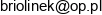 Dariusz Kosmowski Sklep Papier Zabawki Briolinek Email address