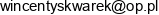Wincenty Skwarek Email address Wincenty Skwarek Email address