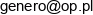 Marcin Klimkowicz Genero Email address