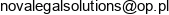 Nova Legal Solutions Email address