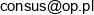Dom Inwestycyjny Consus W Likwidacji Email address