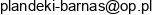 Btm Plandeki Janusz Barnas Email address