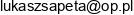 F H U Lukasz Sapeta Email address