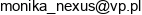 Monika Ciszak Nexus Email address