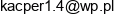 Filgarage Kacper Filewicz Email address
