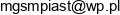Miedzyzakladowa Gornicza Mieszkaniowa Piast Email address