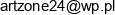 Artzone Adres e-mail