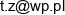 Testi Tomasz Zdrojewski Email address