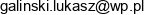 Lukasz Galinski Geo Karpaty Email address